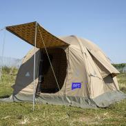 DOUBLE LAYERS NEW AIRFRAME CANVAS TENT